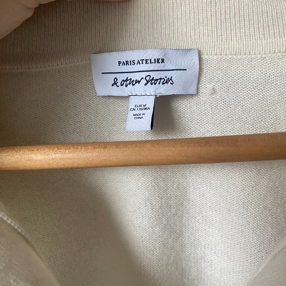 & Other Stories striped polo knit - Picture 5 of 6